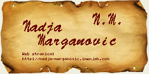 Nadja Marganović vizit kartica